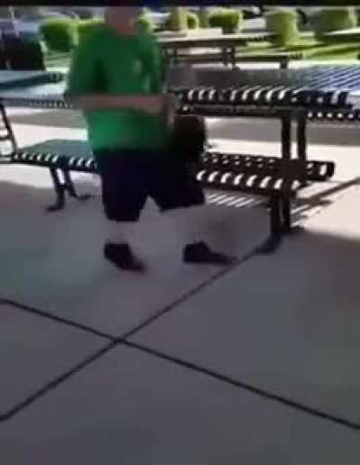 This kid's crazy