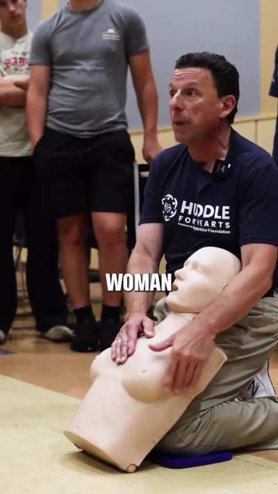 How to Give CPR to Women , Studies Show Women Are 14–27% Less Likely to Receive Help During Cardiac Arrest