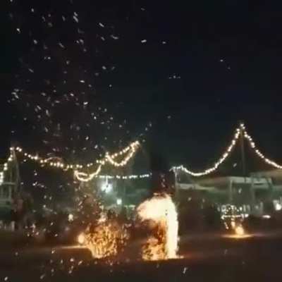 Epic fire show