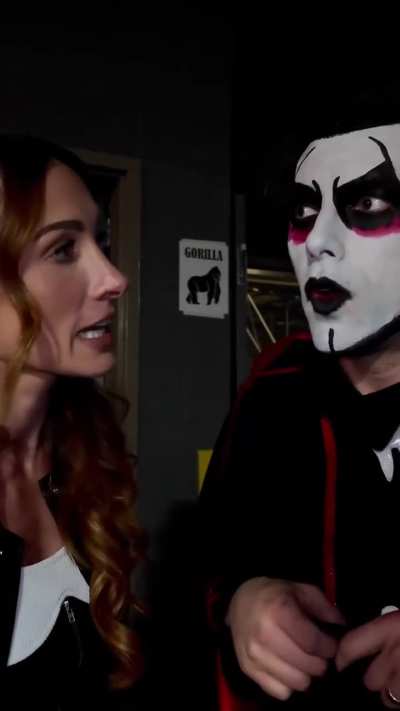 Becky Lynch gave Danhausen a t-shirt in exchange for a few curses, but unfortunately...