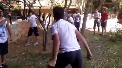 okul cikisinda denk düsür<wbr>dügüm<wbr>üz cocuklara hakkini verdik