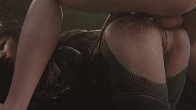 Catwoman fucked and creampied
