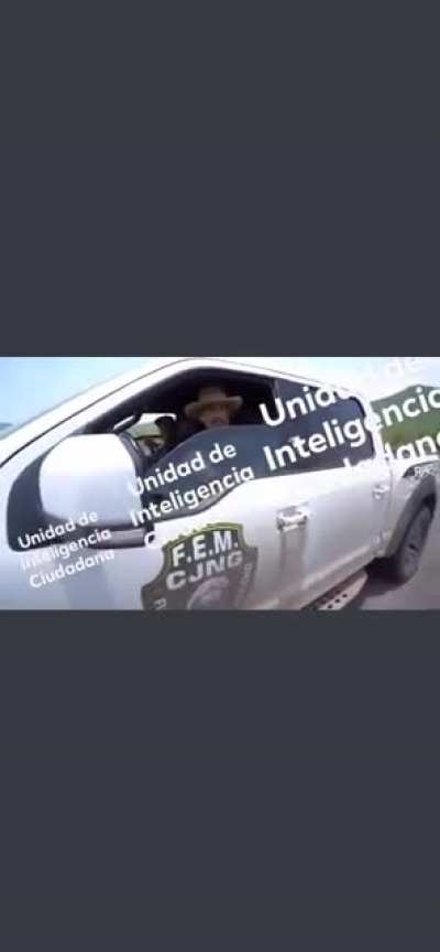FEM M2 sending his regards to Lara and tells him the next interview will be him in Apatzingán