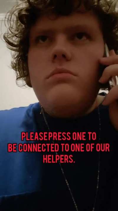 When no one ever calls you but you get that one call...
