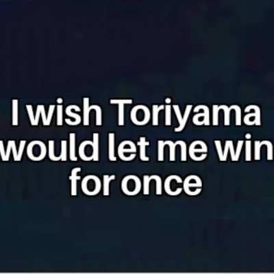 Vegeta makes a wish