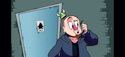 Check the bathroom?