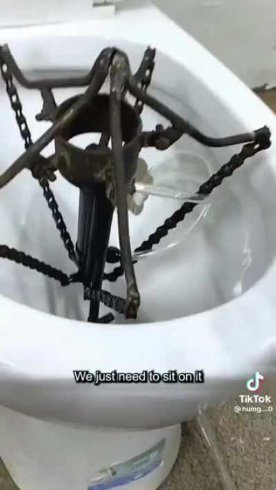 Very human machine to help people with constipation