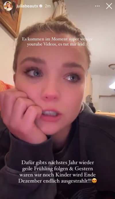Instagram Story vom 11.11.22 ….so eine Story hätte ich mir letzten Sonntag oder Montag gewünscht und erst wieder tagelang totschweigen und wieder kommen als sei nichts gewesen