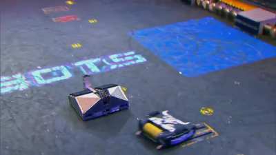 I've never seen so much violence in a robot or a bot match.