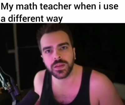 Why would you that?