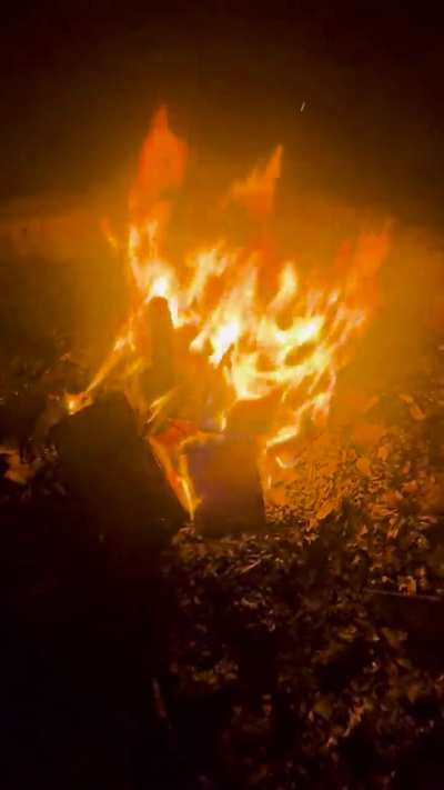 Another cold night burn