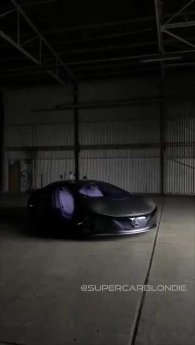Future Mercedes drive sideways