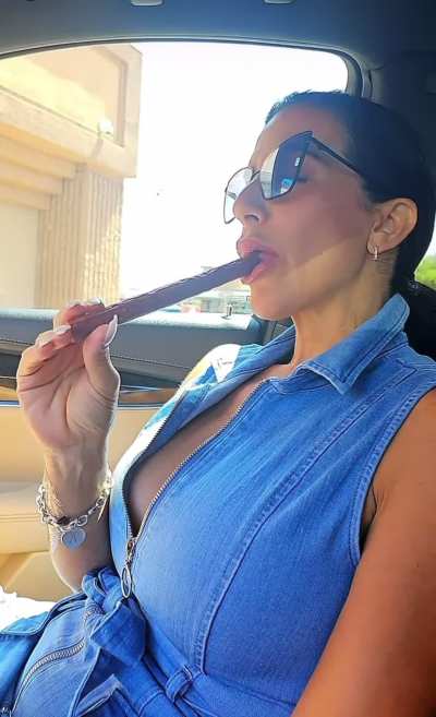 Mom playing for fun