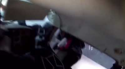 Two planes crash in the air while skydiving.