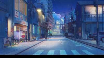 Tokyo Street Night