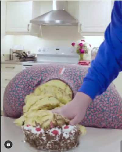 The sweetest birthday cake!