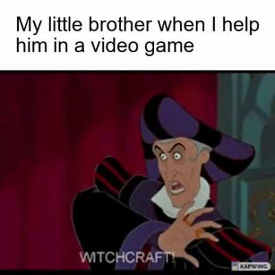 Never underestimate my power.