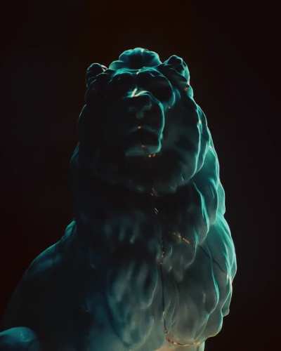 Lions Led By Donkeys. (Glitch Projection)