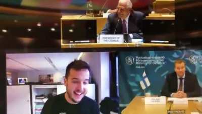 Journalist gained access to the videoconference of EU defense ministers thanks to information posted on the Dutch defense minister's Twitter account