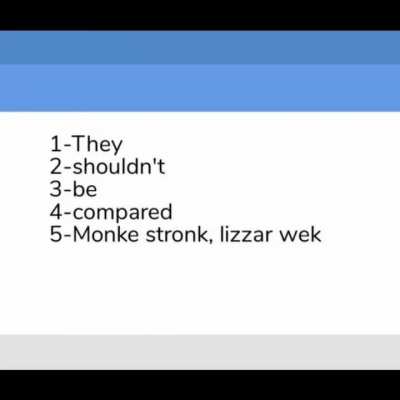 Monke must live.