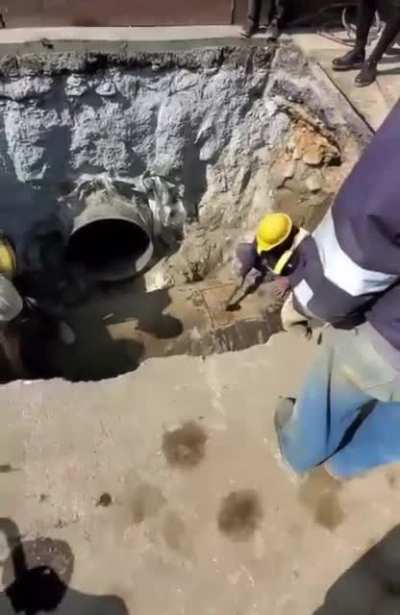 The way he got sucked in, christ