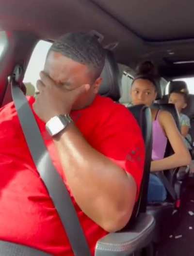 Wife gets her husband a custom song and the reaction is priceless