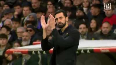 Arbeloa when Valverde’s wife shows up with an axe at Real Madrid’s training center