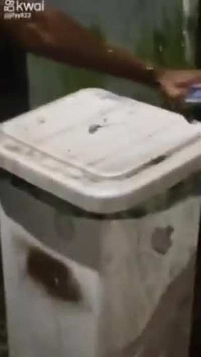 Guy plays a nasty prank on his 