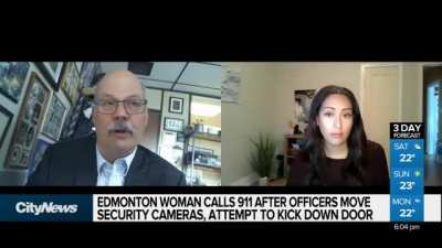 Woman in Canada called 911 after officers moved home security cameras