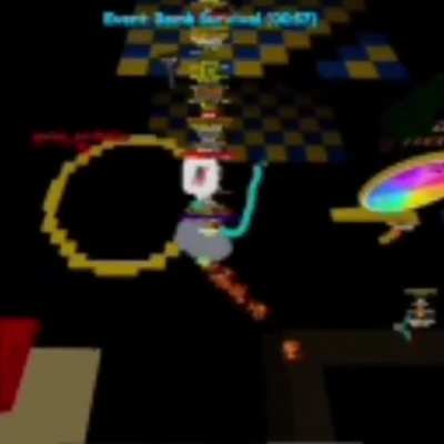 Weird cyan noodle thing experiences 10000 years of pain and agony on 10 seconds with low quality music