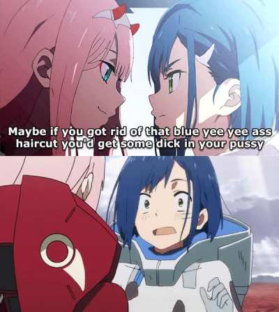 Blue hair