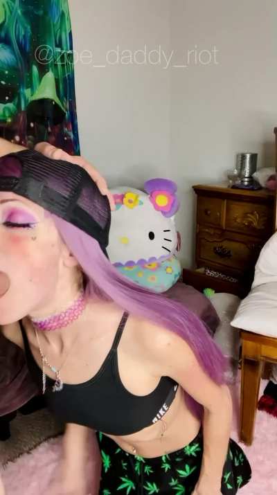 My boyfriend is addicted to using my mouth
