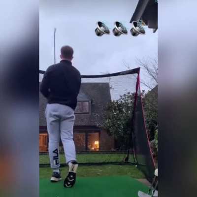 Don’t hit golf balls at hitlers house