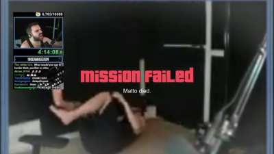 Matt fails OHKO even irl