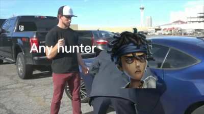 The hunter becomes the hunted (I made this half an hour before I had to go to work)