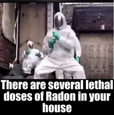 If you don't ventilate Rn you'll suffer!