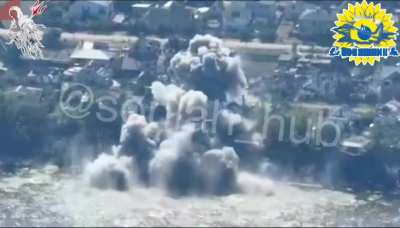 Ukrainian aviation drops 