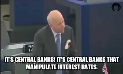 All the banks are broke...
