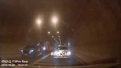 1 dead and 11 injured after truck plows through traffic in Taiwan, 3 angles
