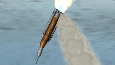 When mission control says to revert back to launch site