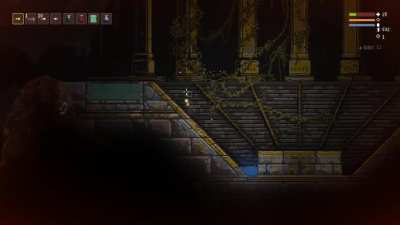 First time trying to steal the orb from the pit boss. I thought I was being slick...