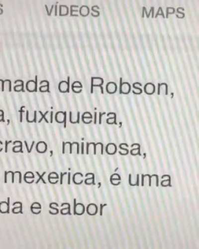 Umilde com o pai do mings