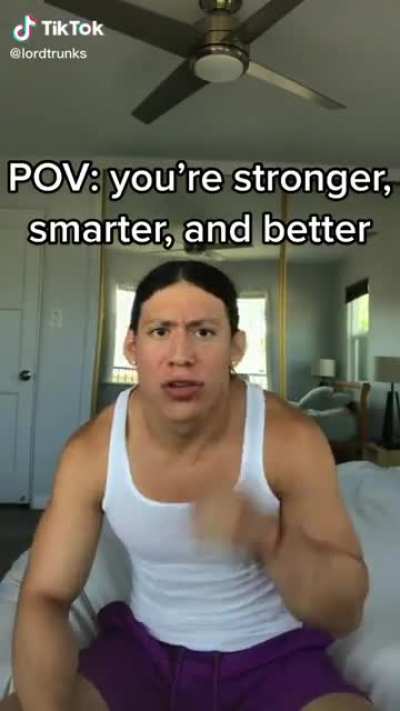 He is indeed