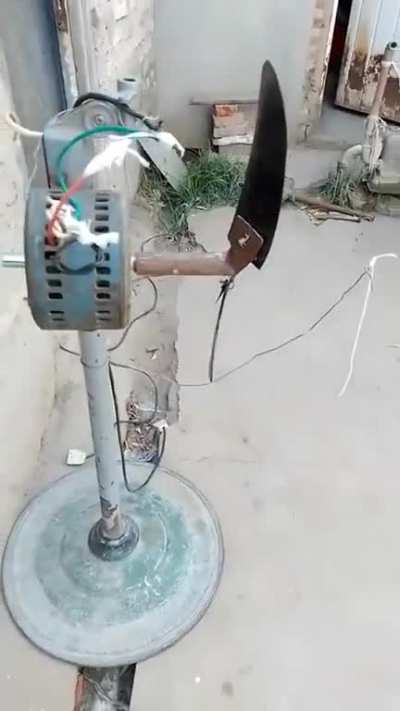El ventilador del diablo.