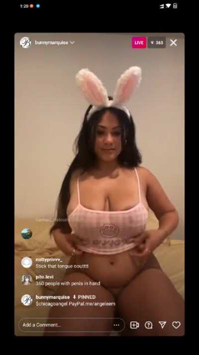 she is live