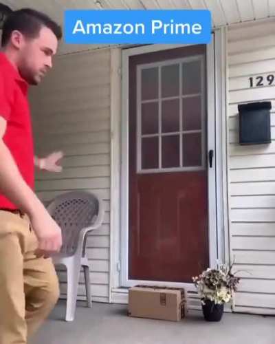 Bezos delivers your order personally.