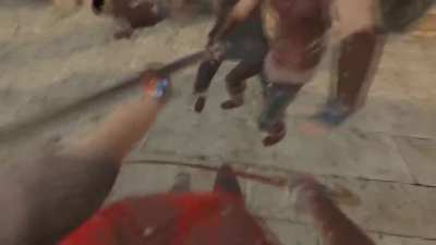 I think I've found the coolest way to kill somebody with a sword.