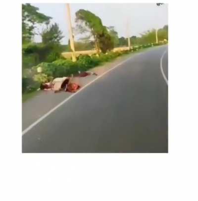 This is what happens when you try to drift on a scooter.