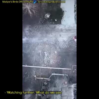 Madyar - UA drone recon. 25 min recon and artillery coordination - PART 1. Morning of 16 Jan. Soledar. Subtitled