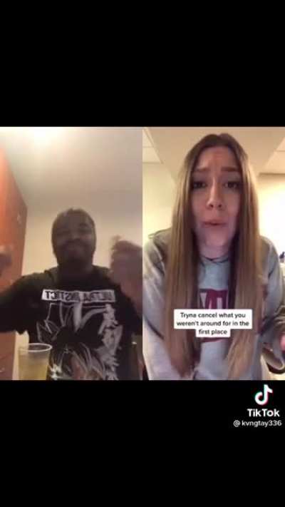 Lady changes lyrics to an Eminem song defending him against cancel culture.